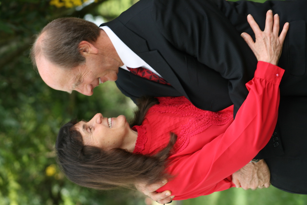 Jim Hohnberger and his wife Sally Hohnberger Gazing