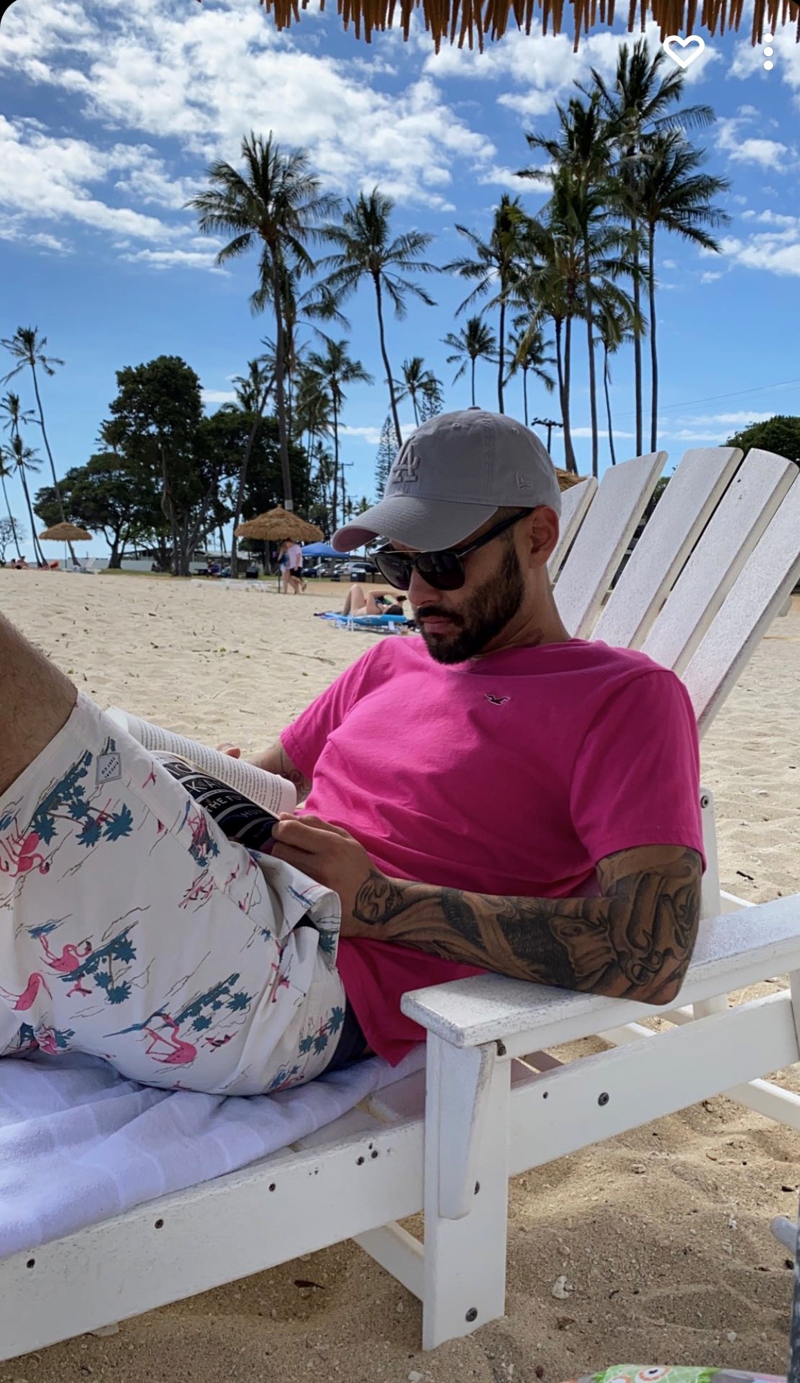 Justin Alpert Hawaii chilling