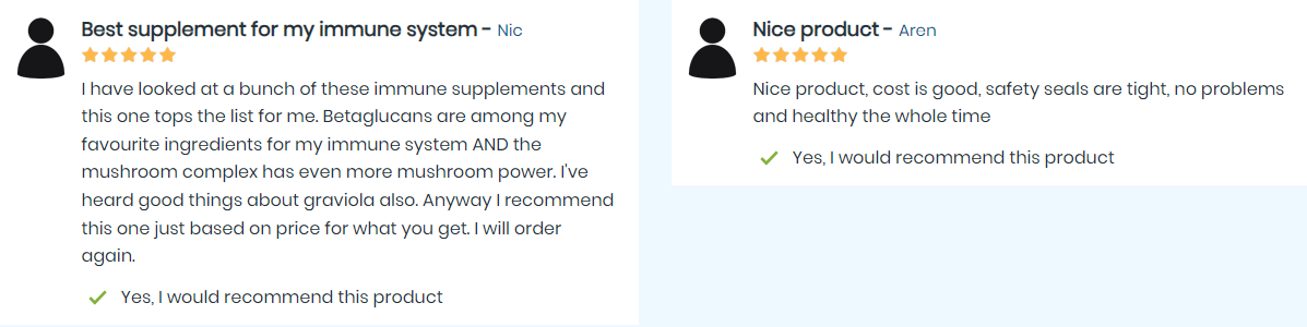 Immune Support Customer Reviews