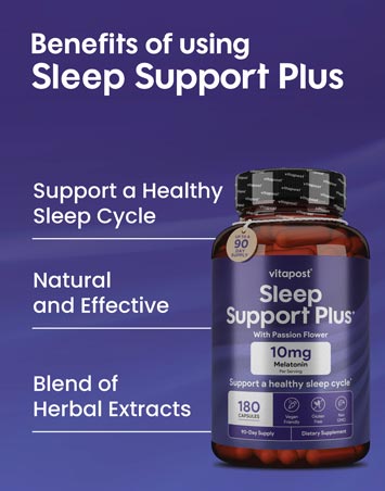 VitaPost Sleep Support Plus Benefits Reviews
