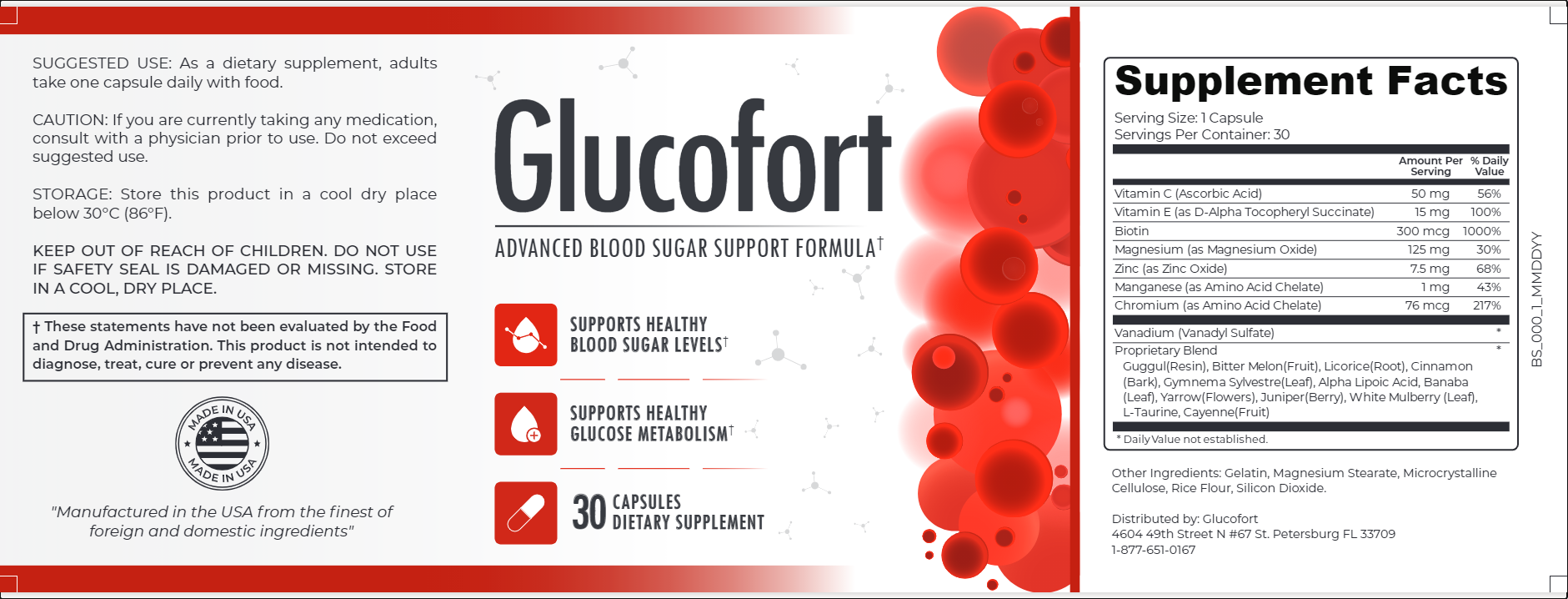 glucofort_label