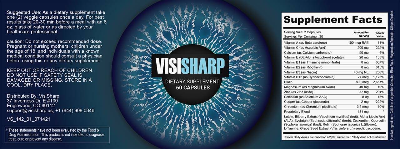 VisiSharp Reviews – Is Visi Sharp UK Scam? Read Clinically Certified  Ingredients – Business
