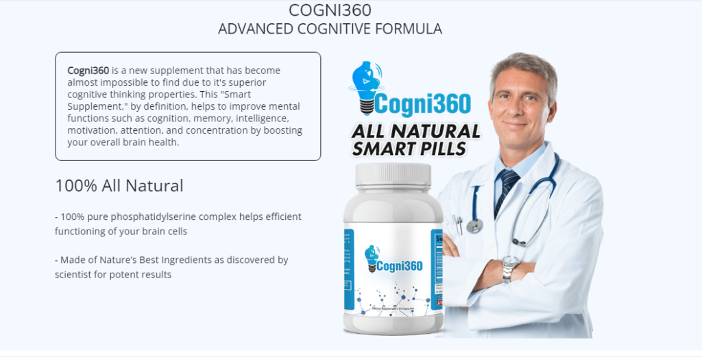 Cogni Brain 360 Ingredients