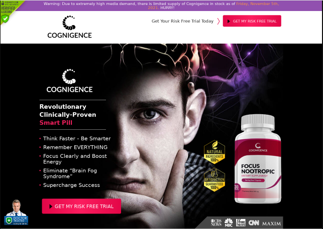Cognigence Focus Where to Buy