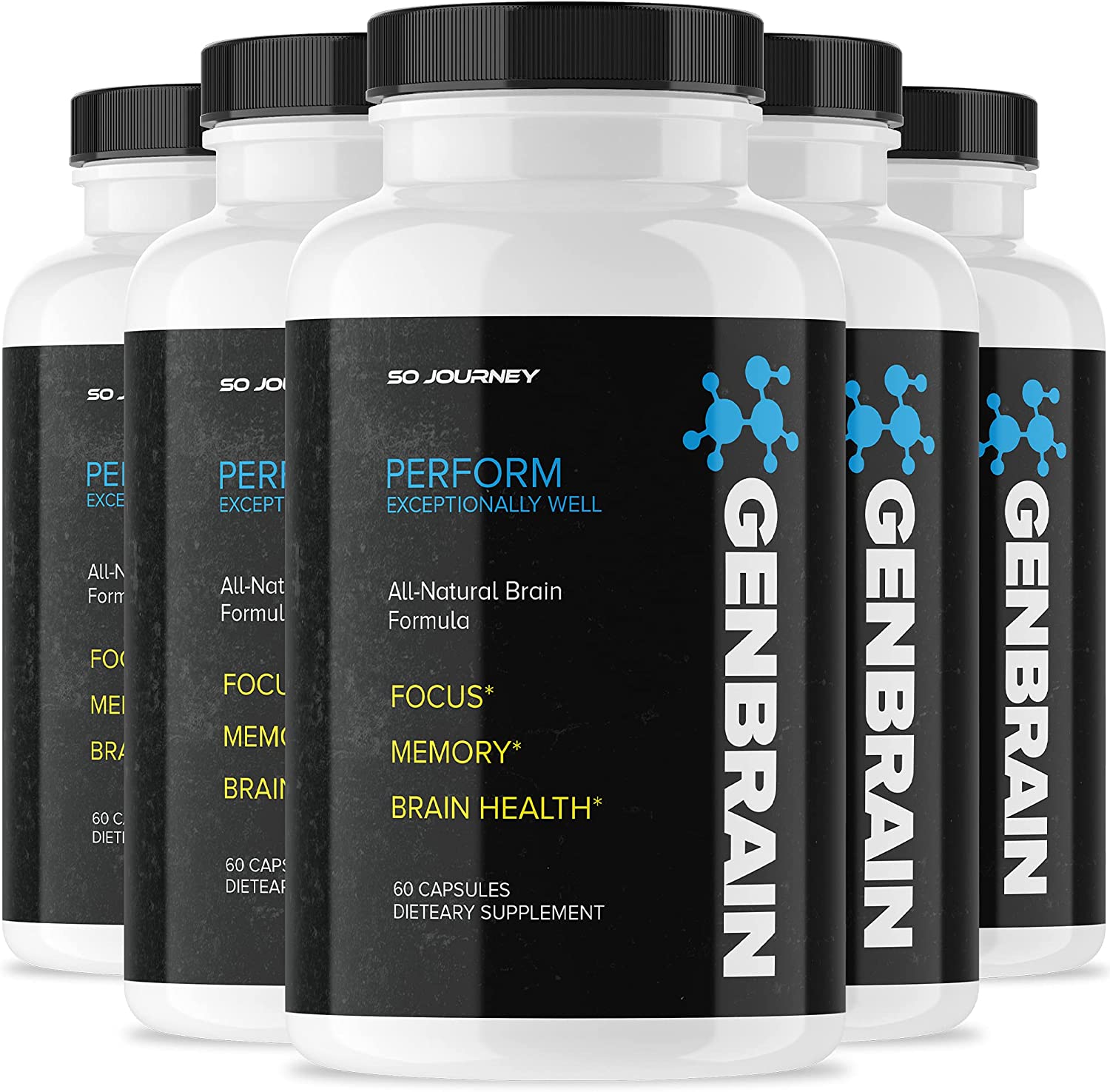 GenBrain 60 Capsules Dieteary Supplement