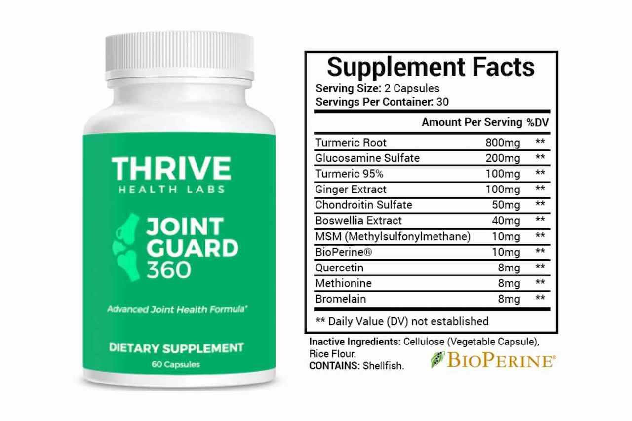 Joint Guard 360 Supplement Facts