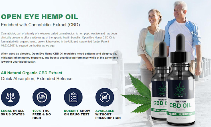 Open Eye Hemp CBD Oil fact