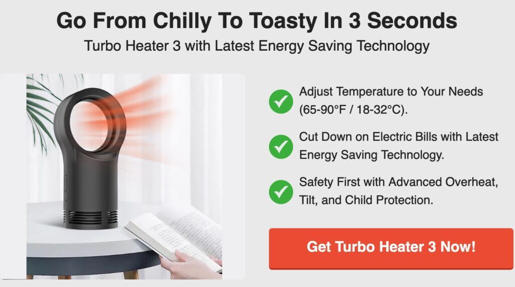 Turbo Heater 3 Benefits